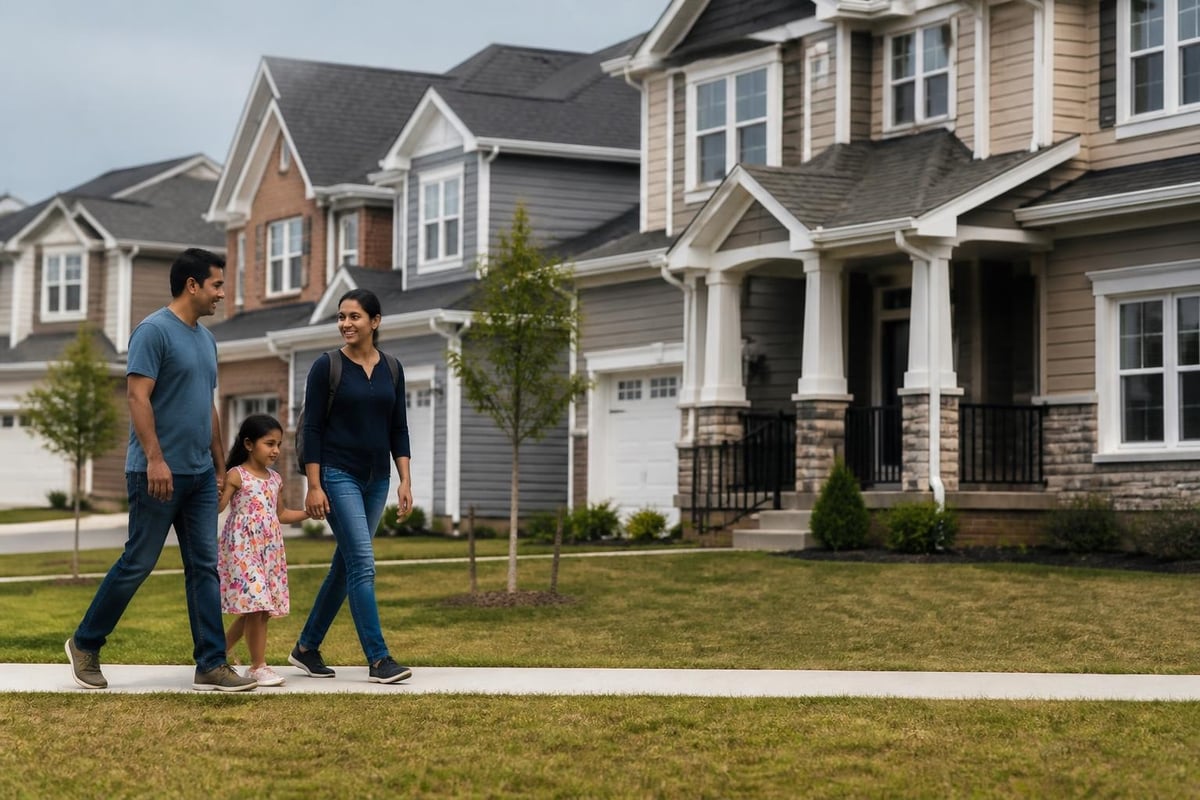 Suburban demographic evolution