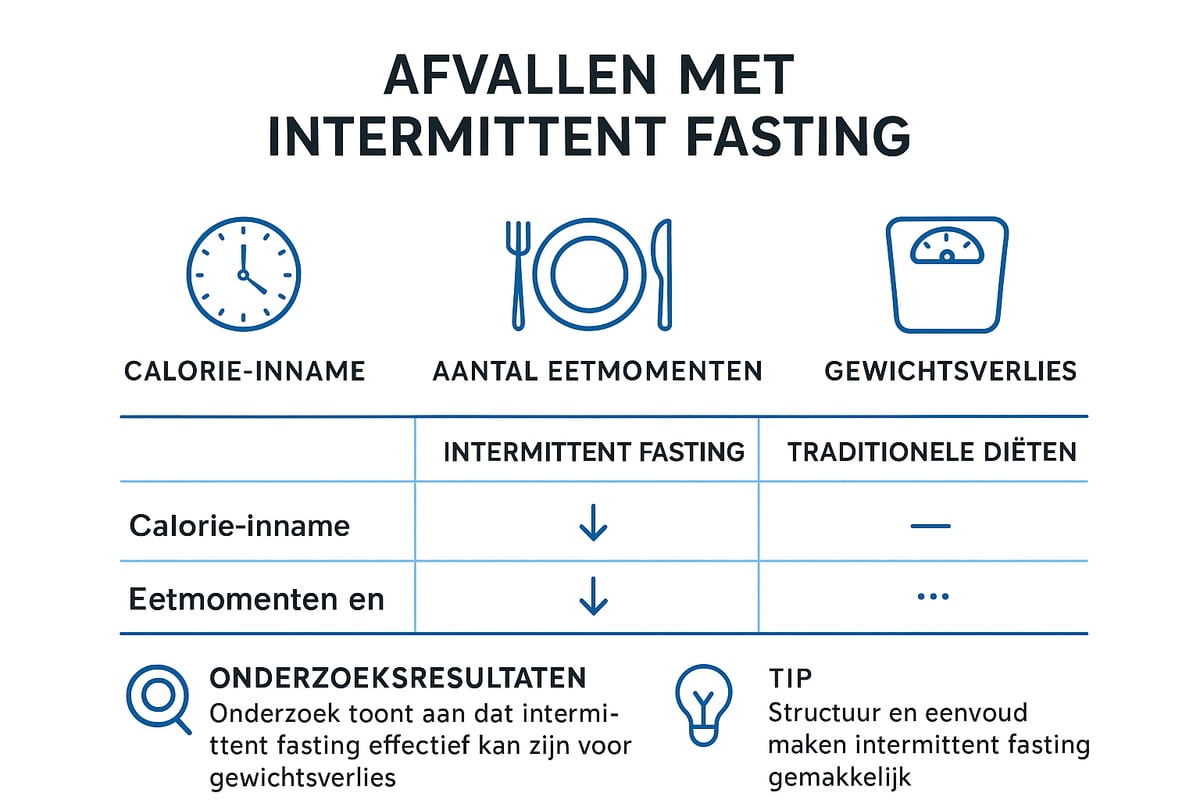 Afvallen met intermittent fasting: Werkt het echt?