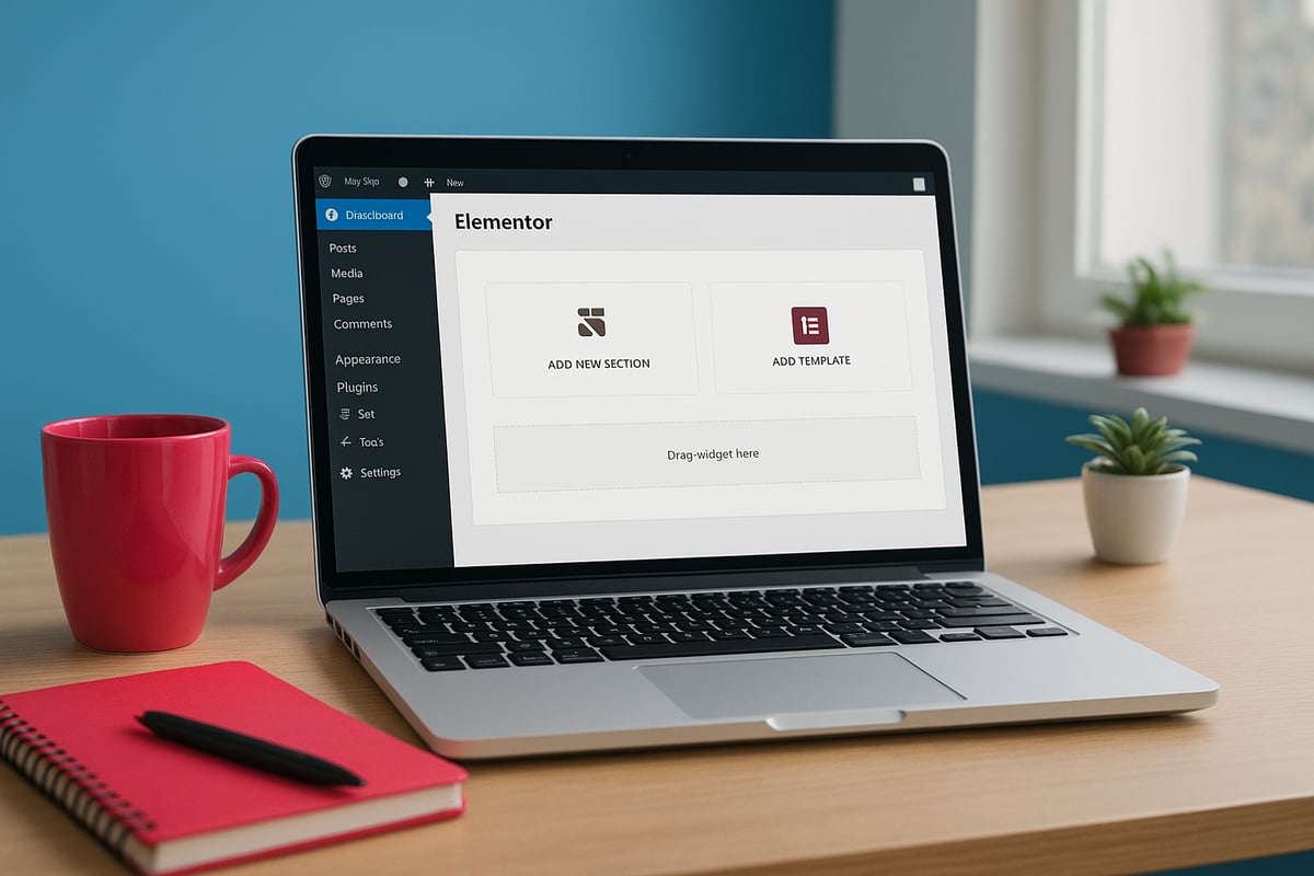 <span style="color:#3882DB"><b>WordPress und Elementor installieren: Schritt-für-Schritt-Anleitung</b></span>
