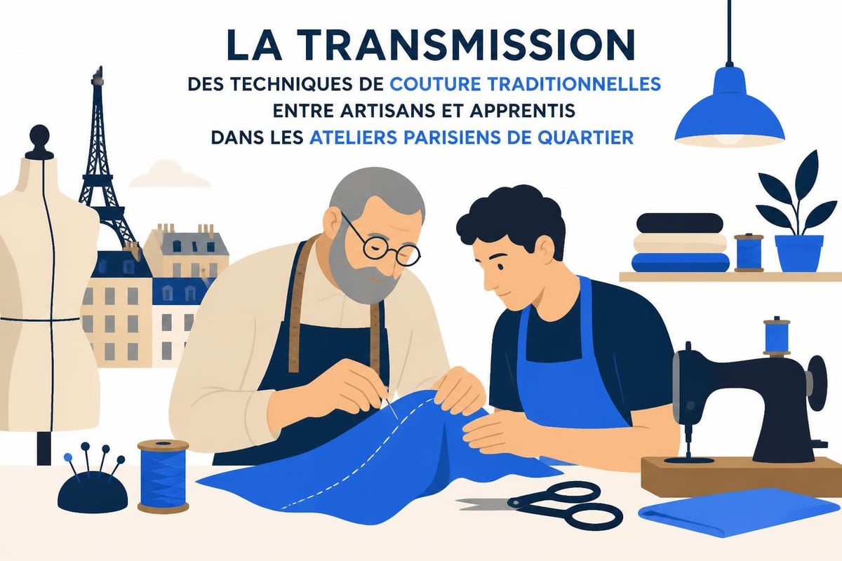 Transmission du savoir-faire couture