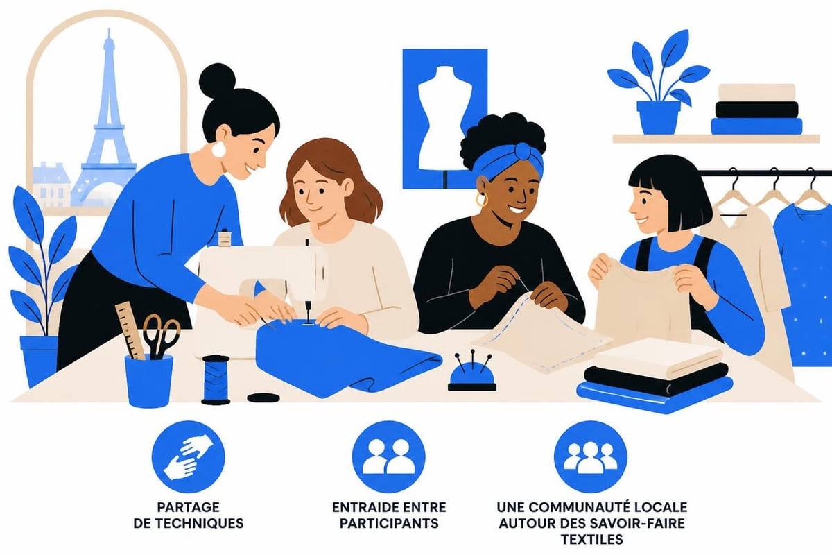 Apprentissage couture communautaire