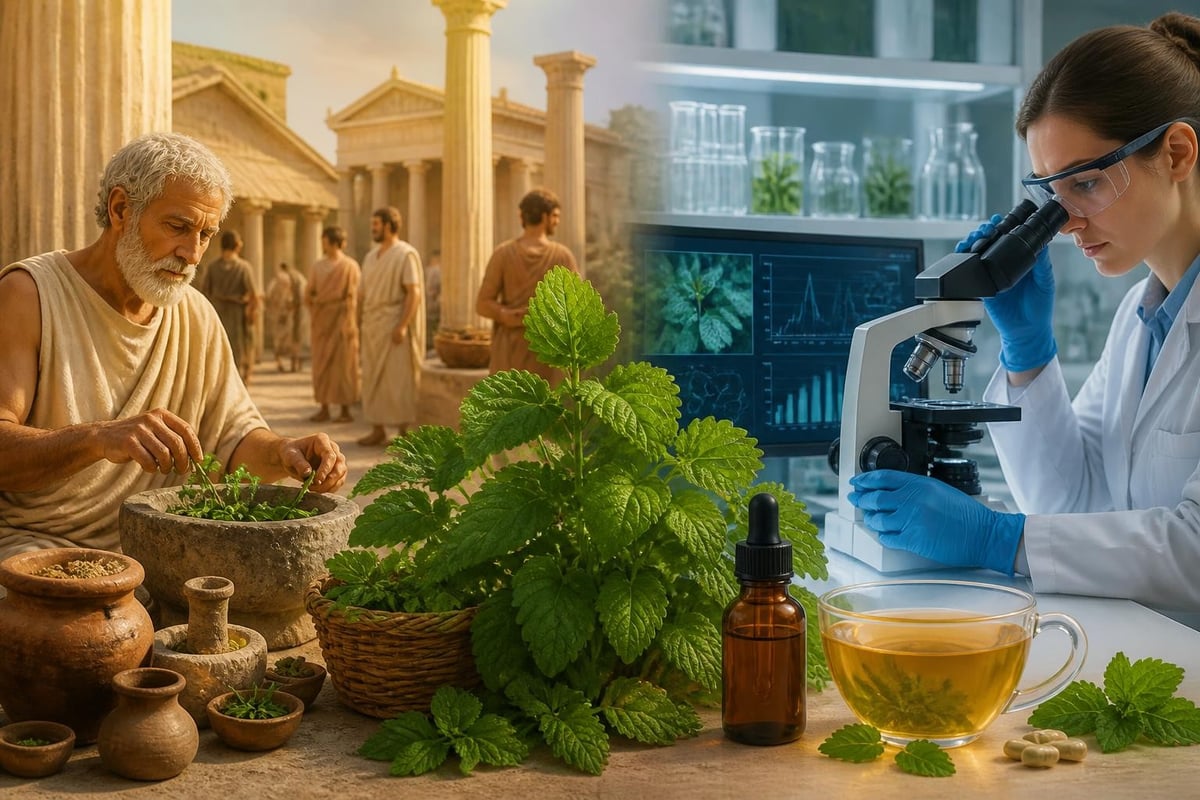 Histoire de la mélisse à travers les époques
