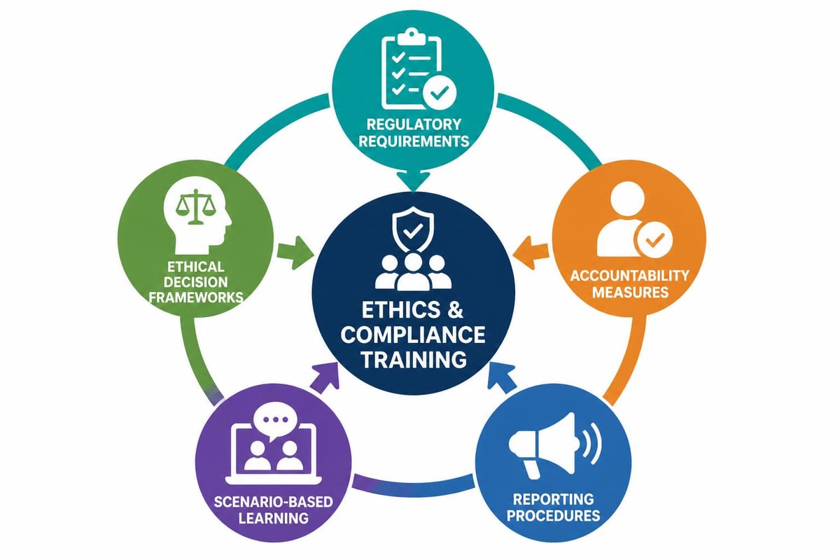 Ethics training components
