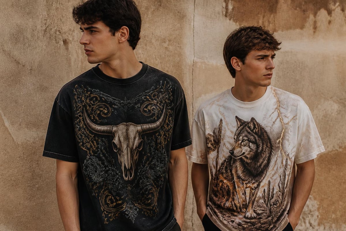Graphic tee design evolution