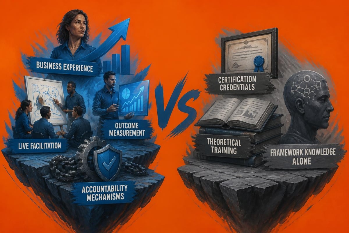 Experience versus credentials comparison