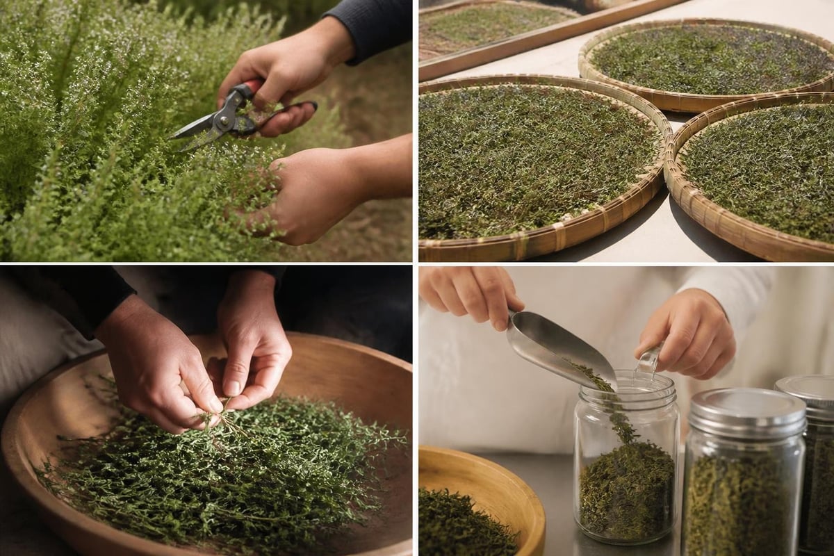 Processus transformation zaatar