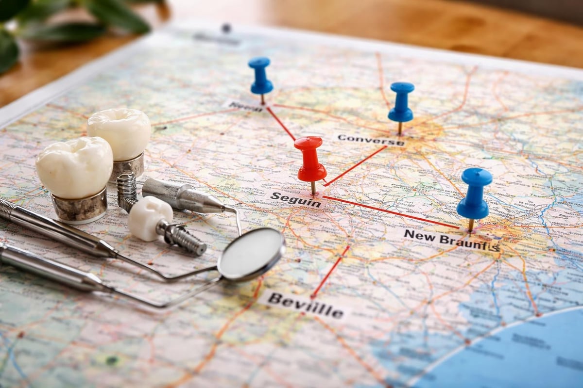 Texas dental implant locations