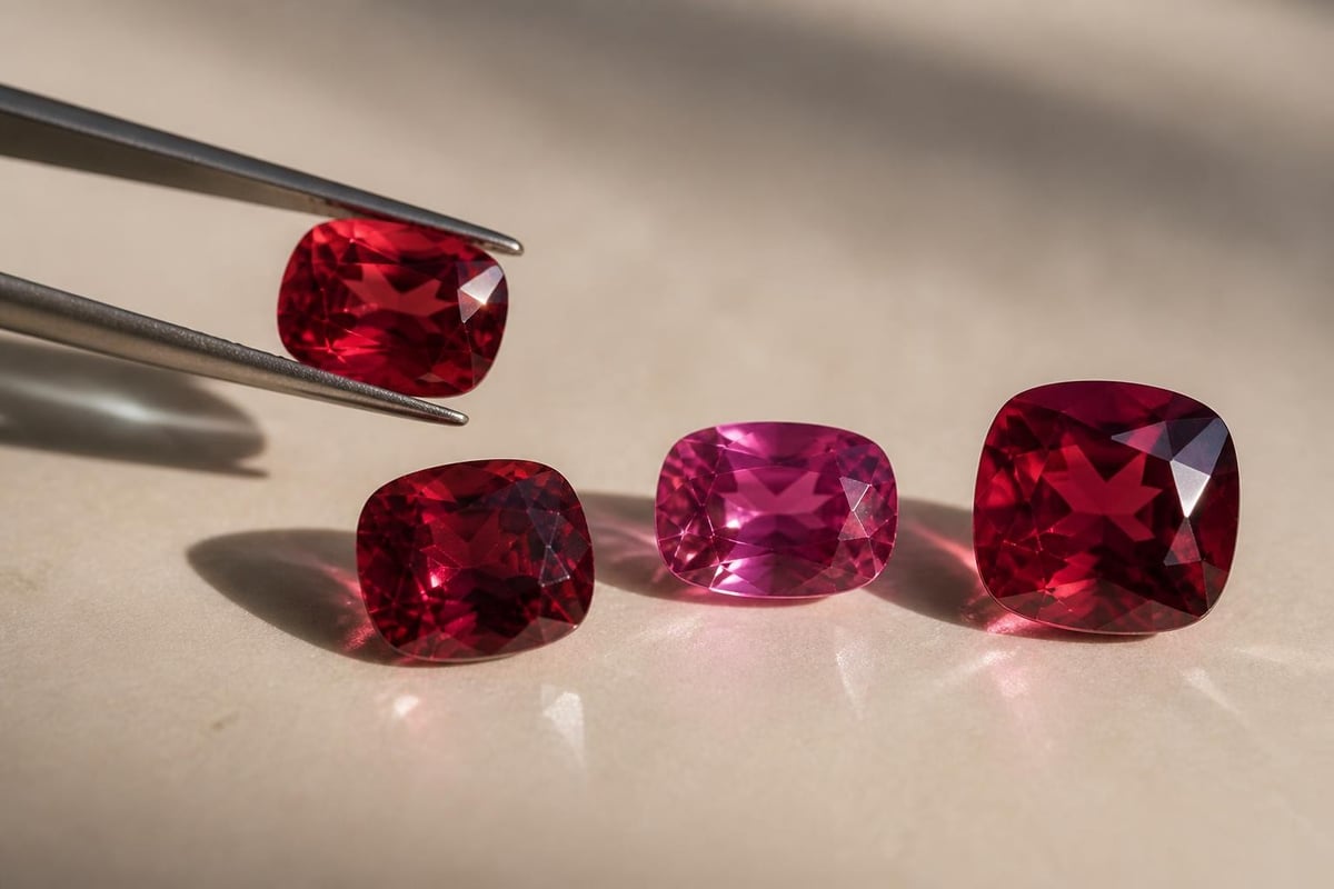 Spinel quality comparison