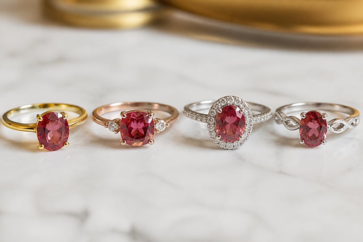 Spinel jewelry design