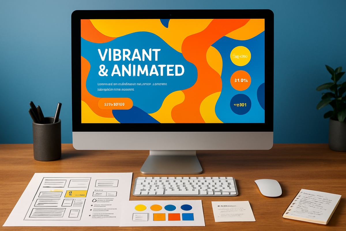 Die wichtigsten Visual Webdesign Trends 2025