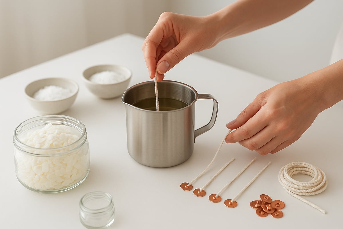 Preparing and Treating Wicks for Best Results