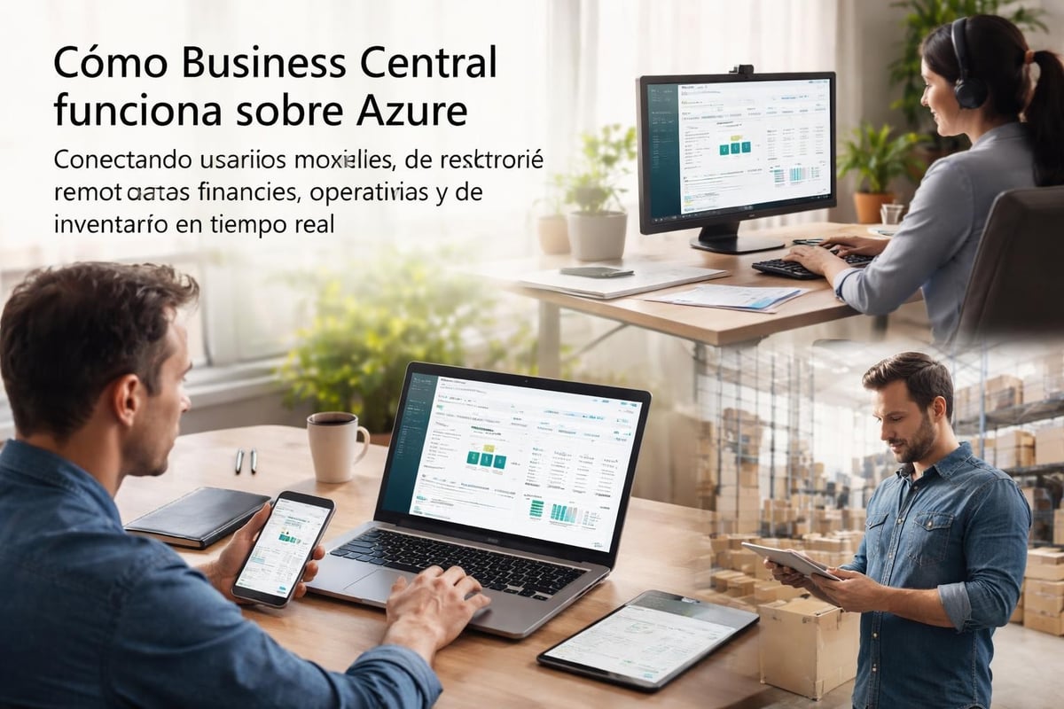Arquitectura cloud de Business Central