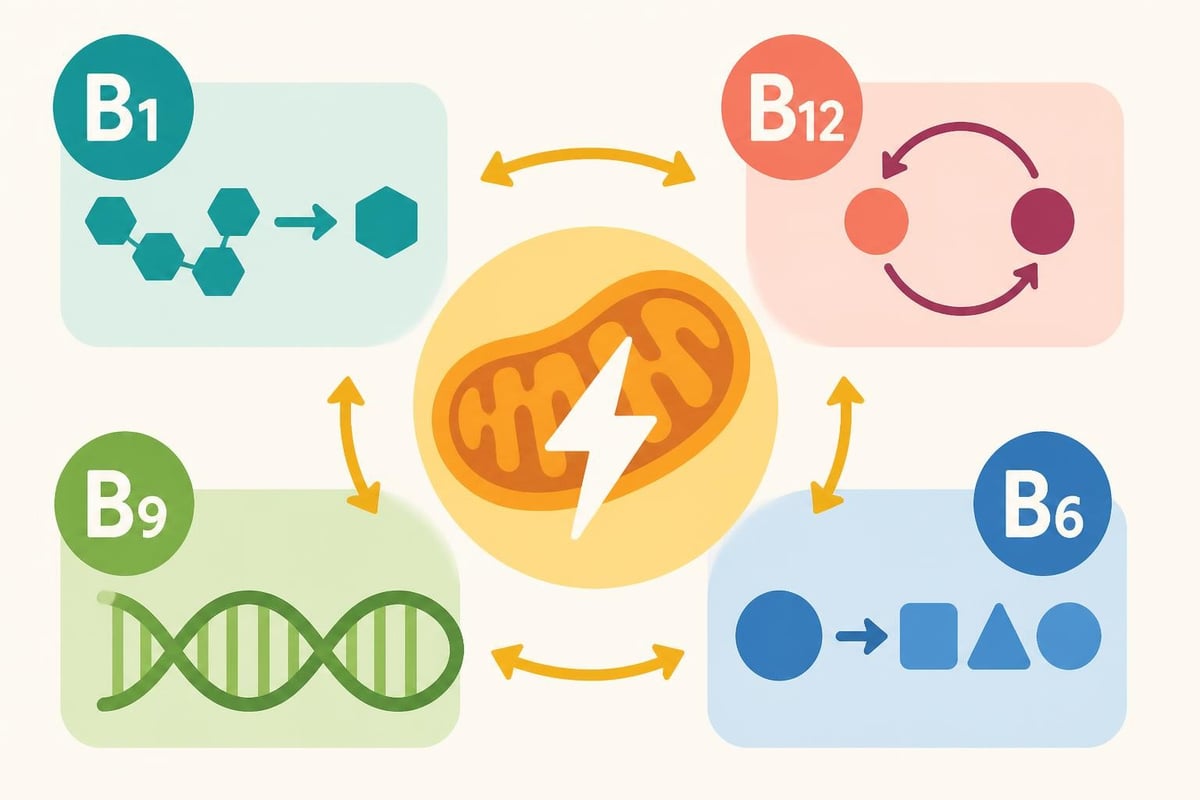 B-vitamin metabolic pathways