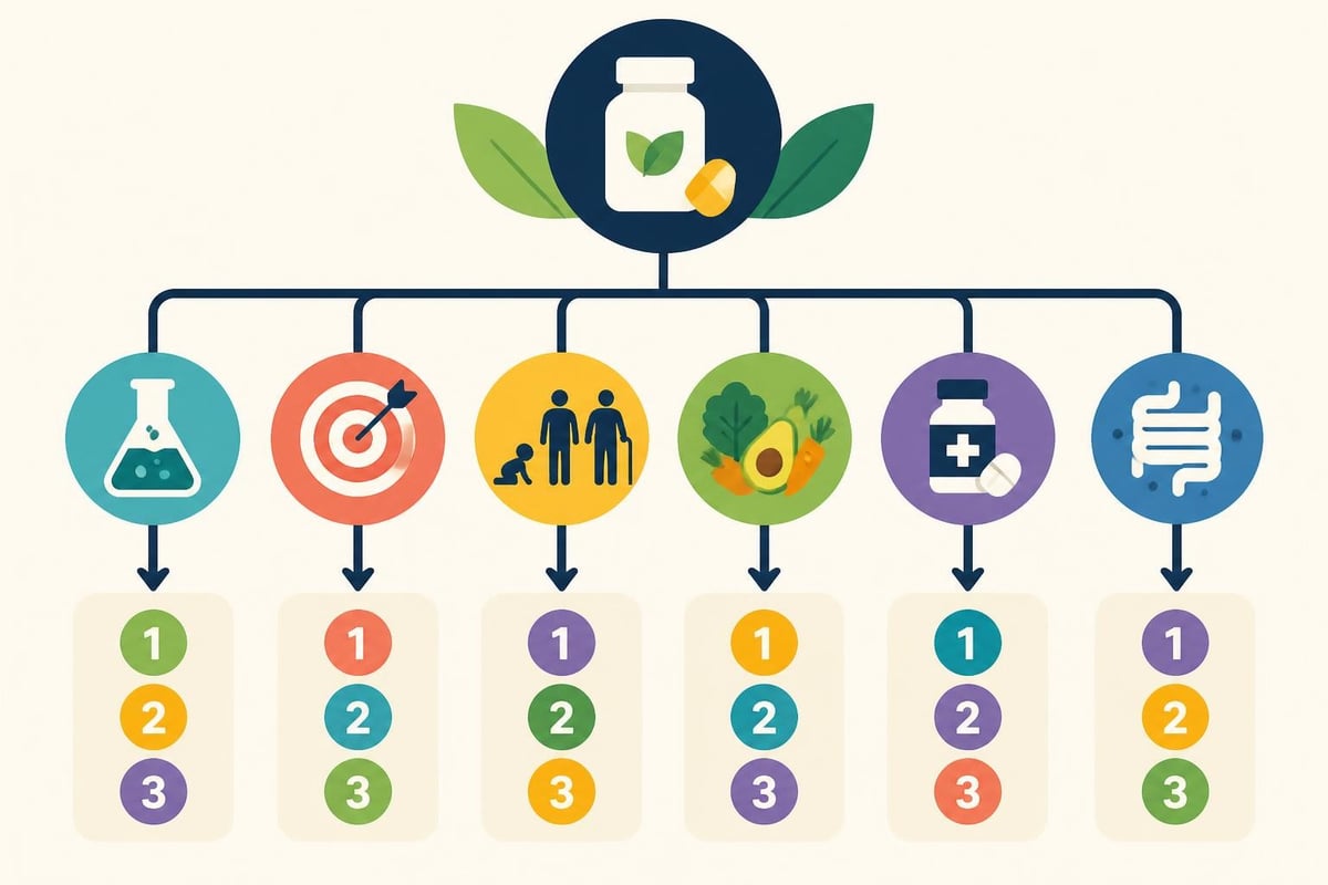 Personalized vitamin ranking factors