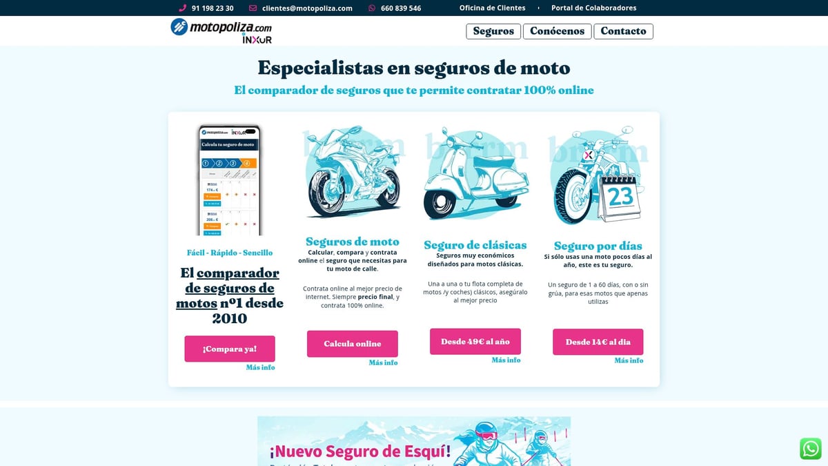 Moto Seguro: Guía Completa para Elegir Bien en 2026 4 Moto Seguro: Guía Completa para Elegir Bien en 2026 - Motopoliza.com: Tu Aliado para Comparar y Contratar Seguro de Moto