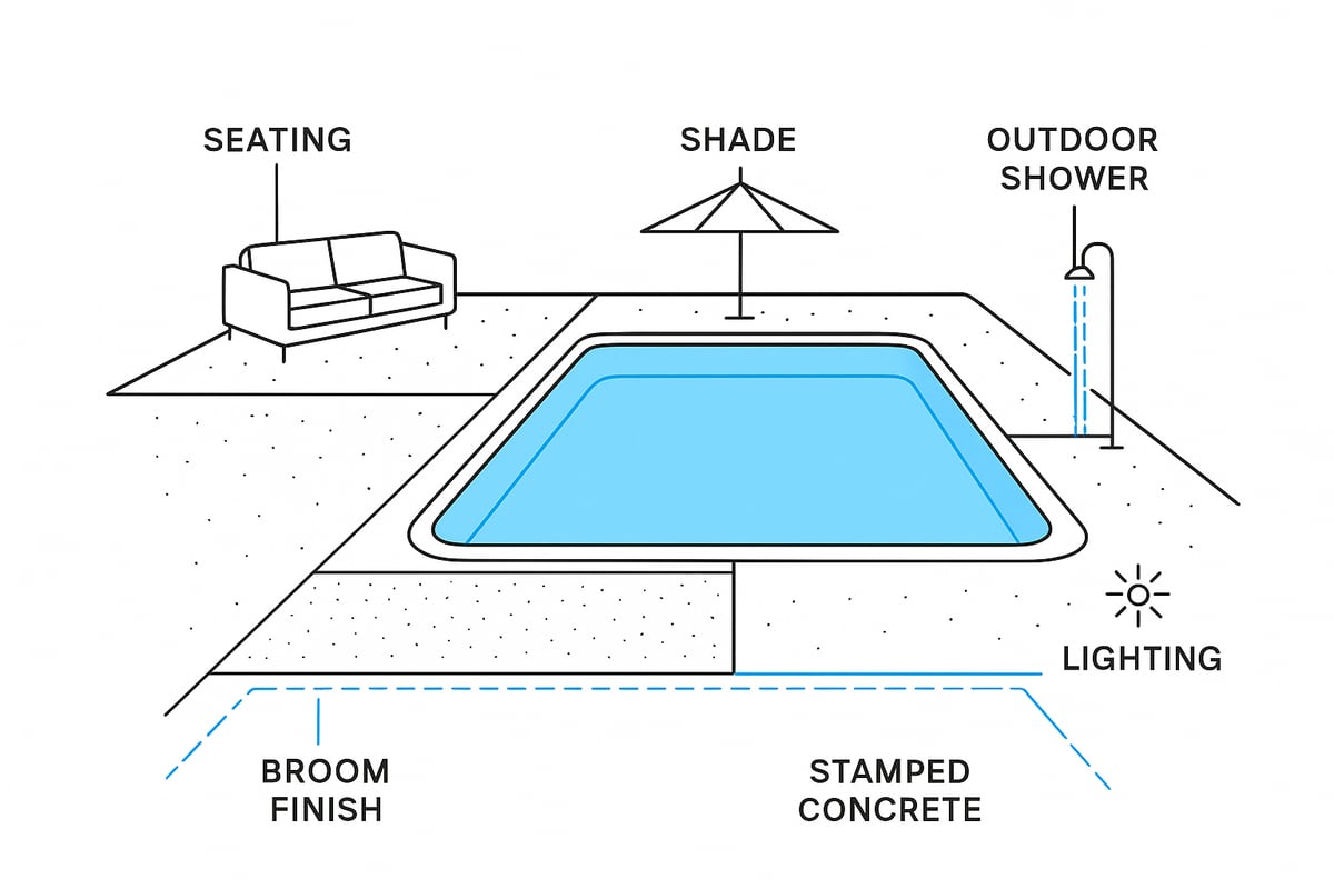 Planning and Designing Concrete Pool Surrounds