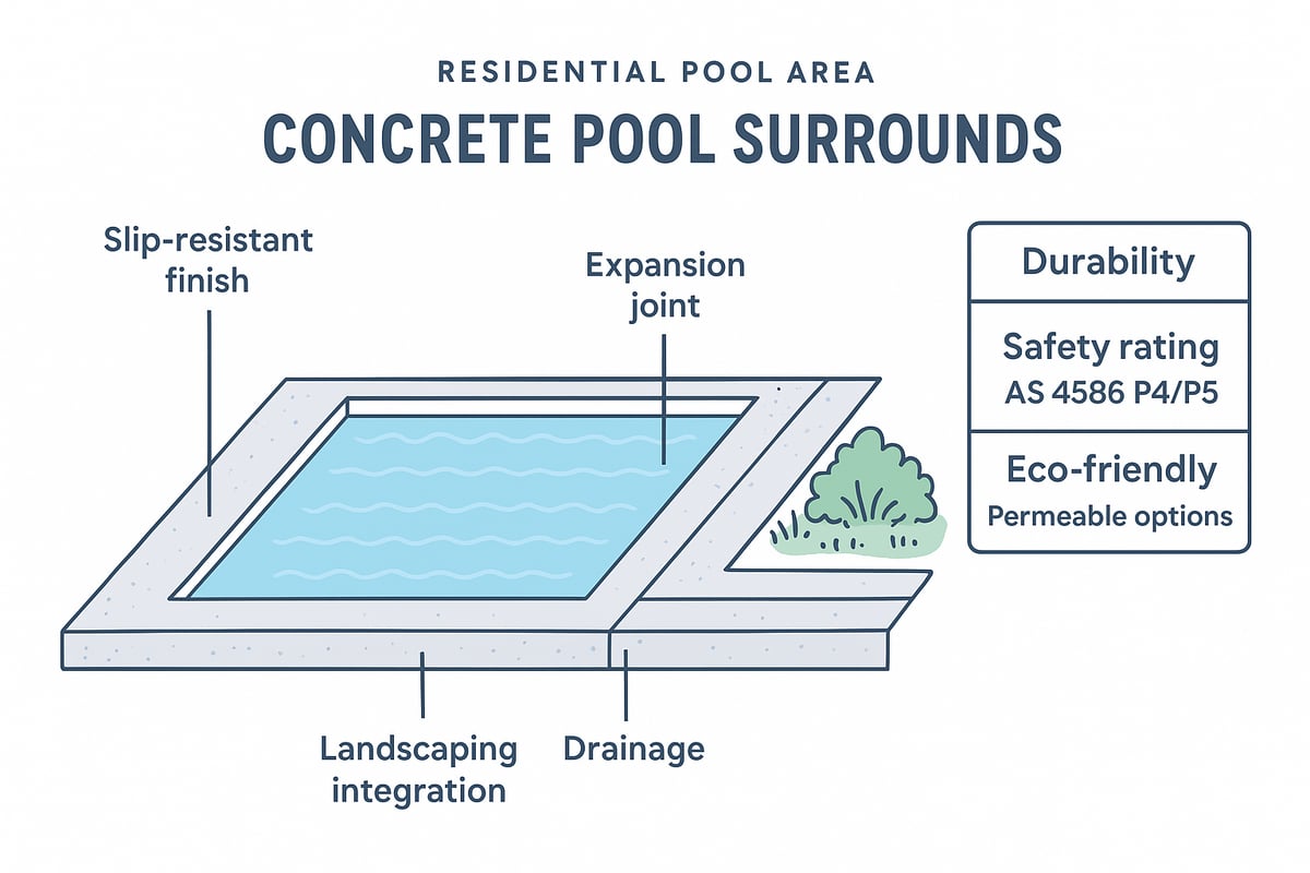 Why Choose Concrete for Pool Surrounds in 2026?