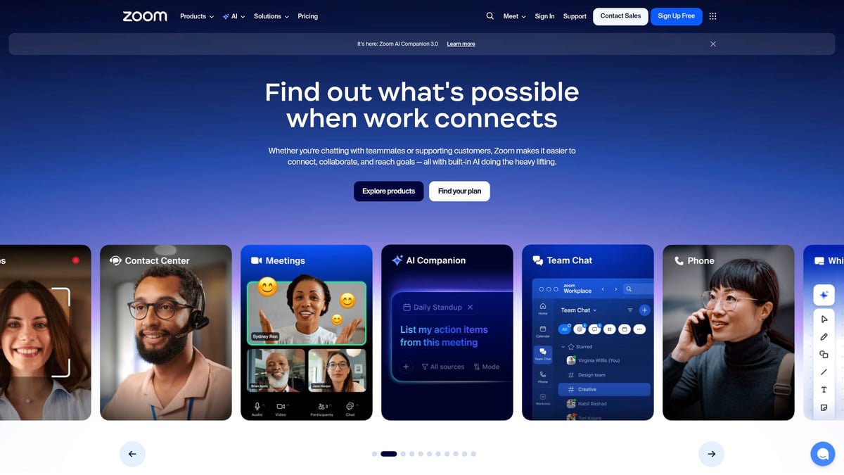 Top 10 SaaS Tools Transforming Businesses in 2026 - Zoom