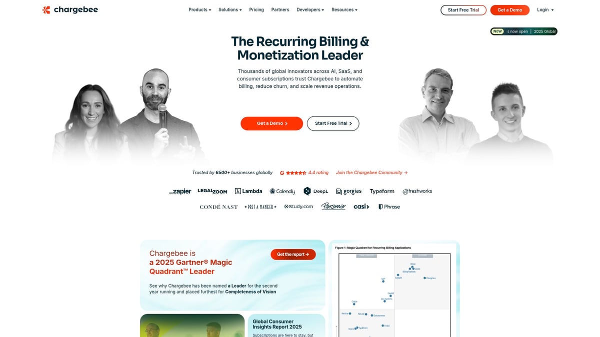 Top 10 SaaS Tools Transforming Businesses in 2026 - Chargebee