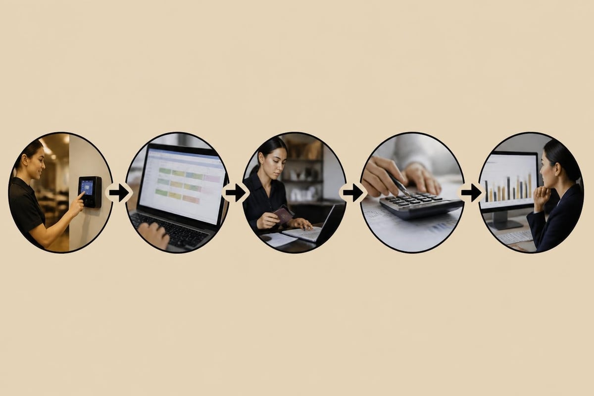 Integrated healthcare payroll technology