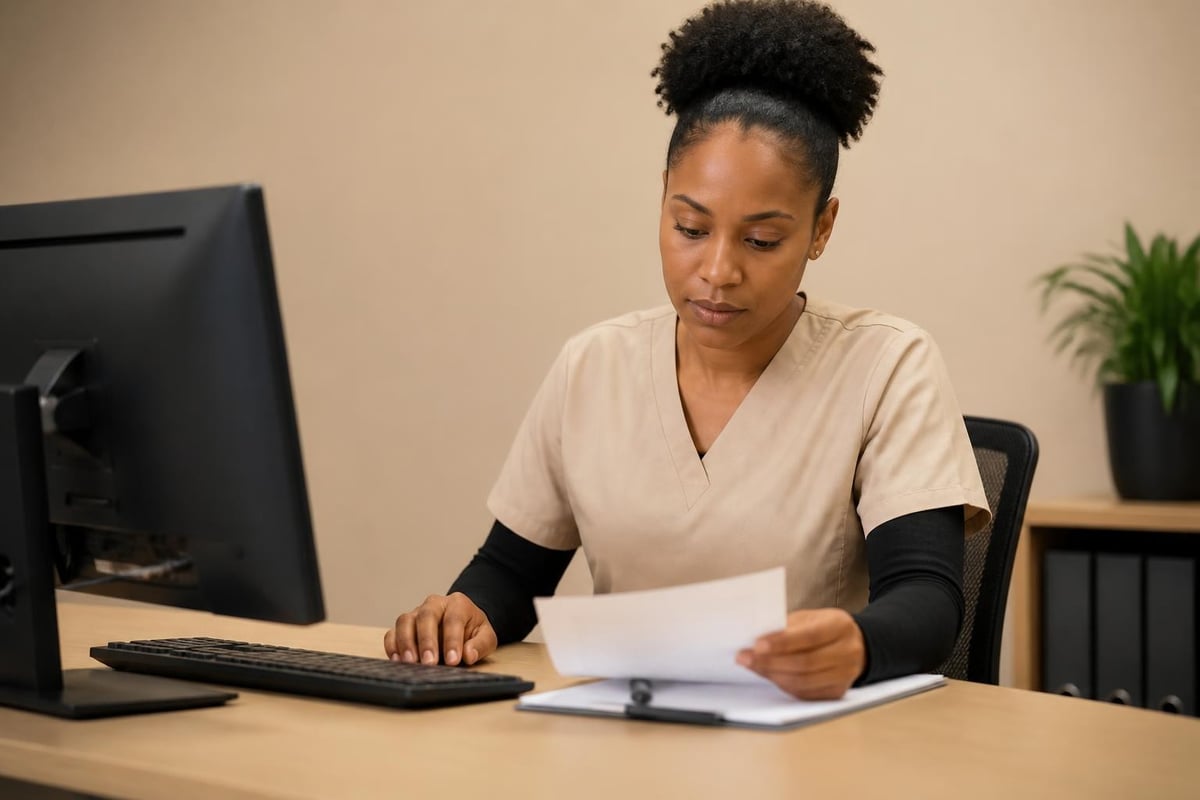 Healthcare payroll workflow process
