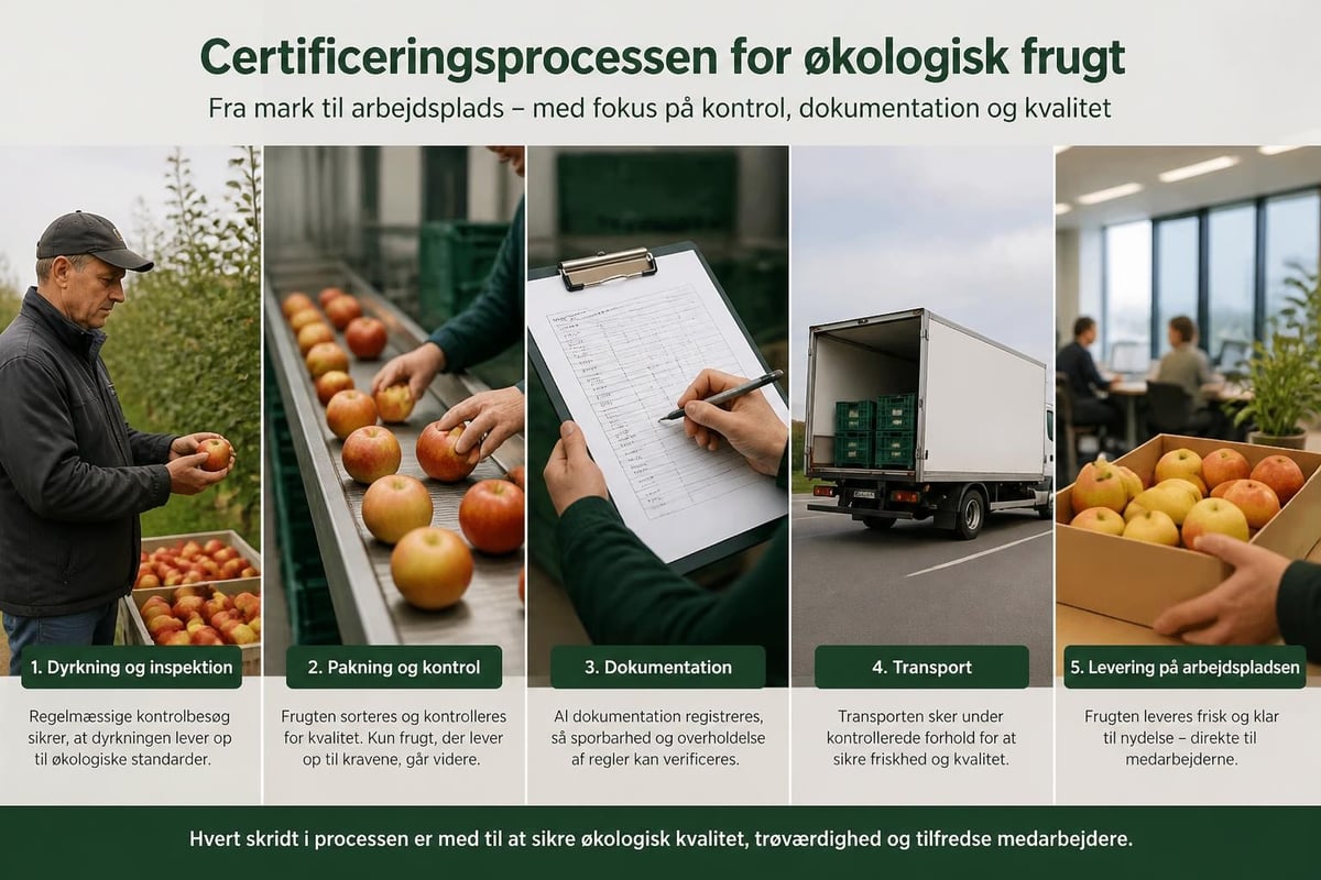 Økologisk certificering og sporbarhed