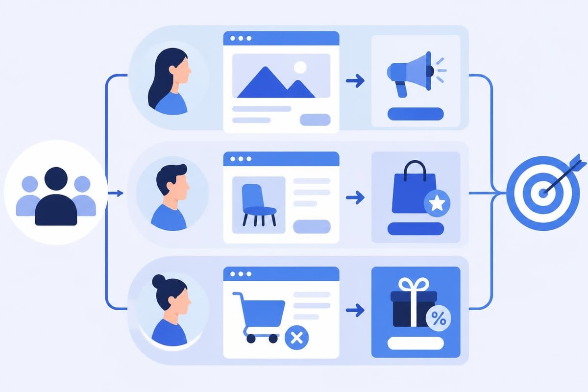 Retargeting funnel stages
