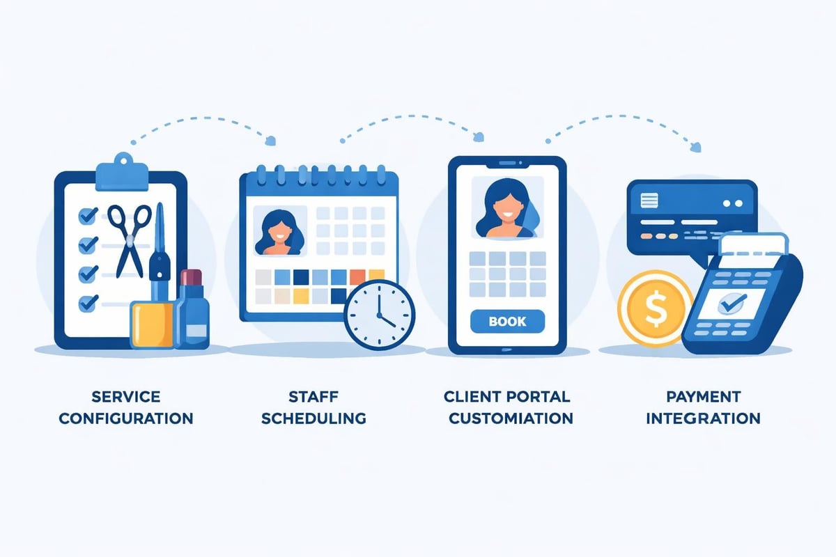 Square reservation implementation