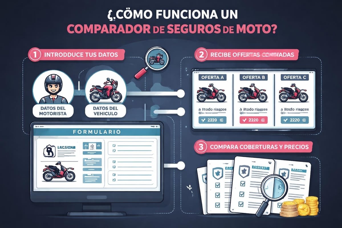 Proceso de comparaci&oacute;n de seguros