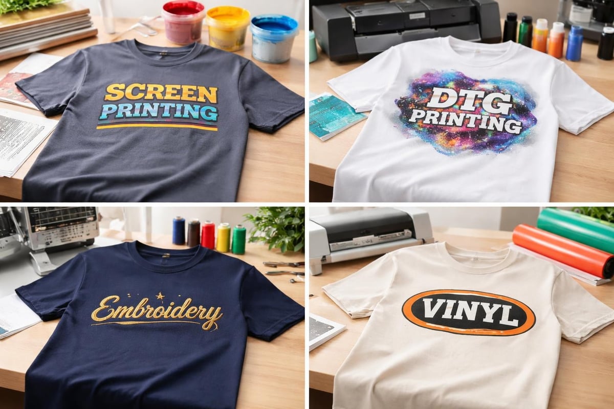T-shirt customisation methods