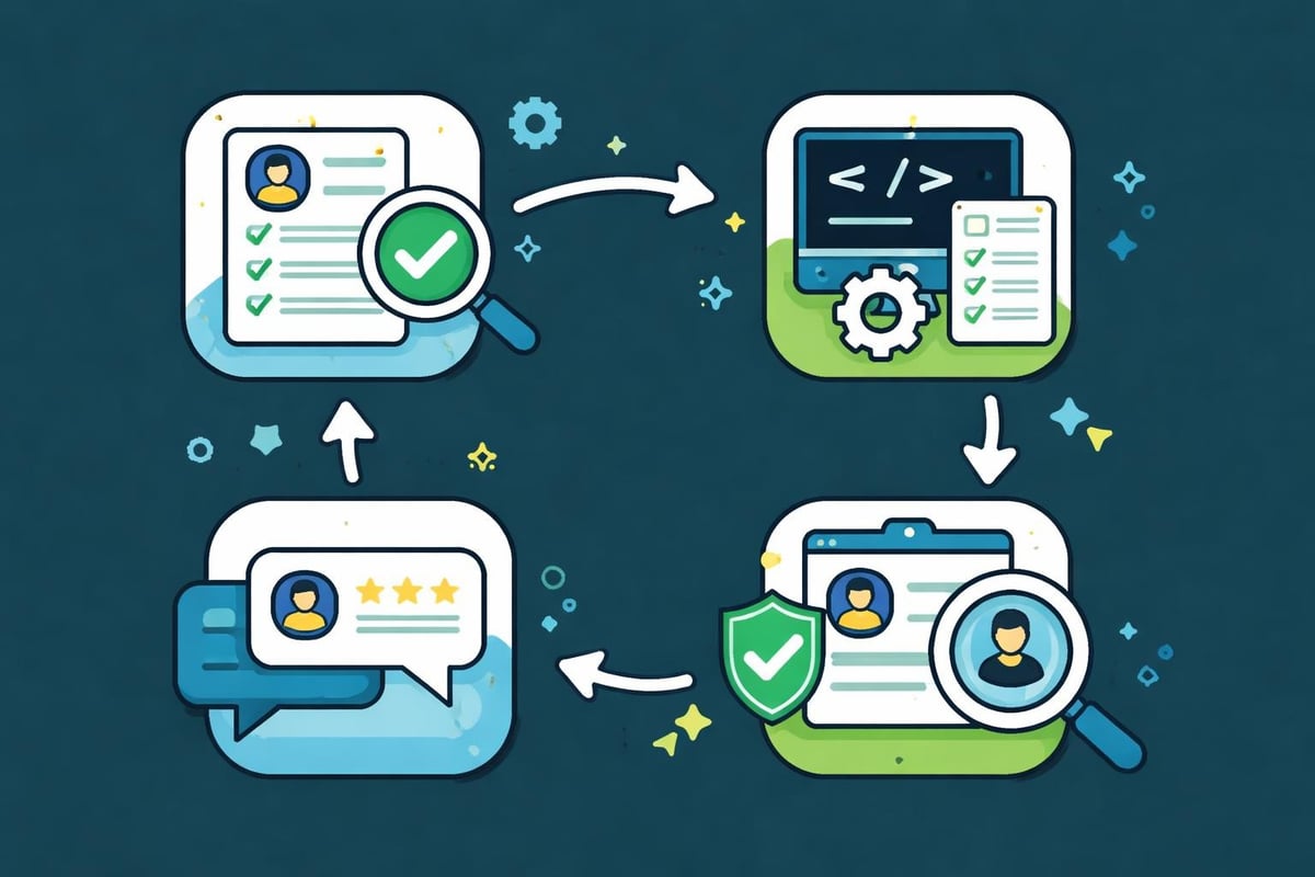 Candidate verification workflow
