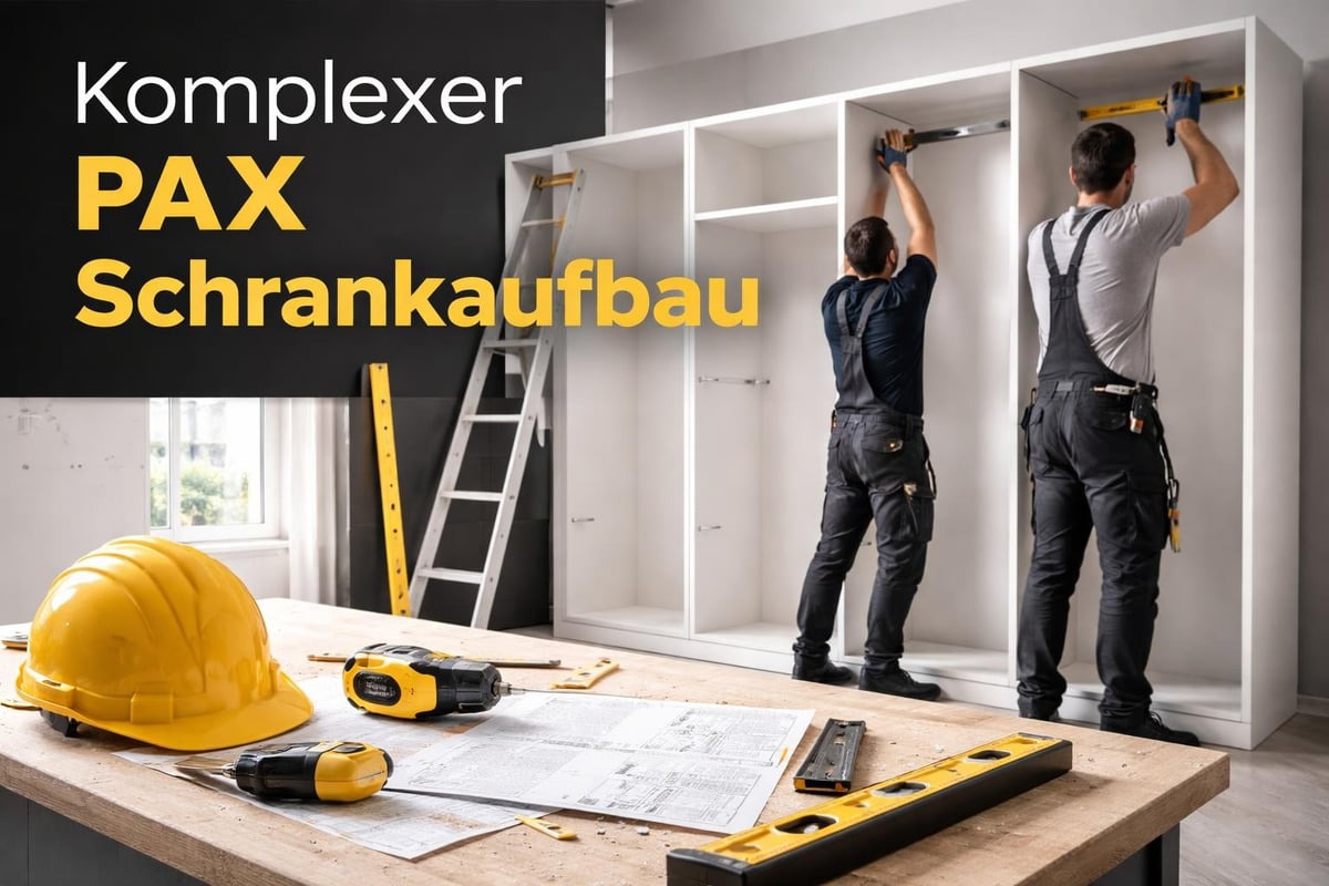 IKEA PAX Schranksystem Montage