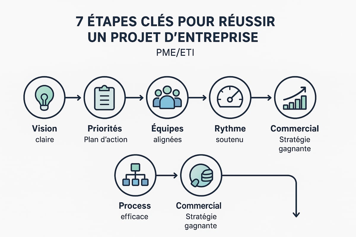 Les 7 Étapes Clés Pour Réussir Un Projet