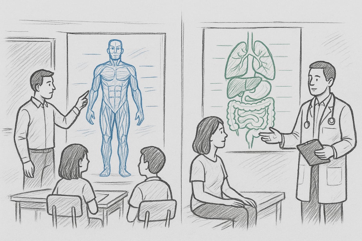 Plakater om Kroppen i Undervisning og Sundhedssektoren