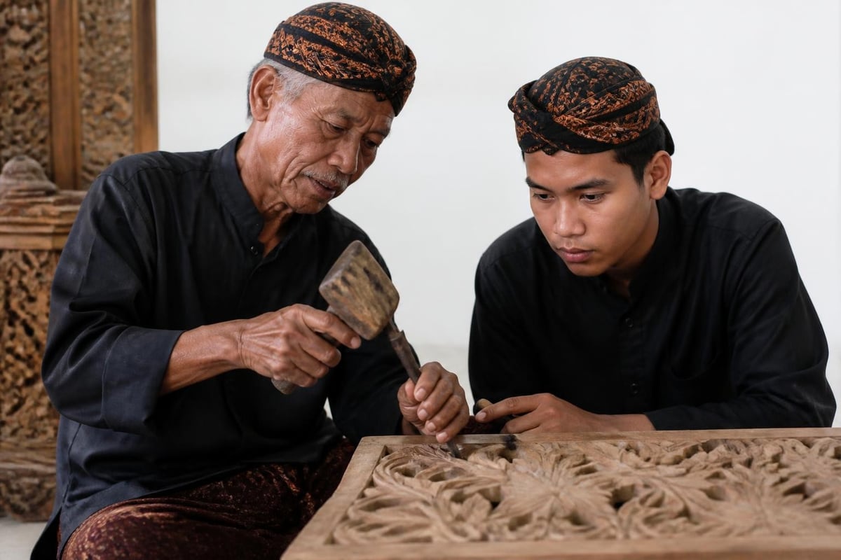 Cultural preservation through carving