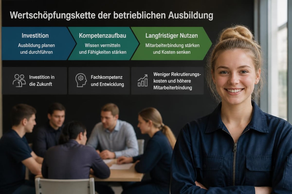 Unternehmen Ausbildung Wertschöpfung