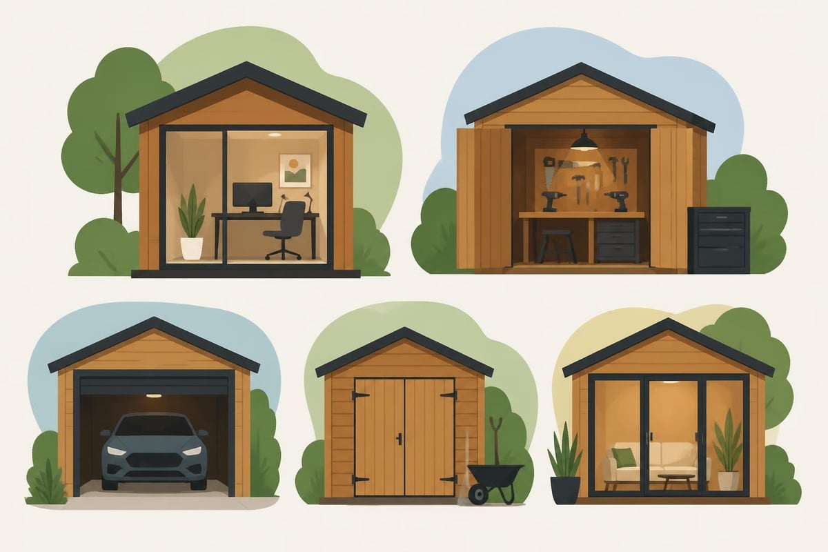 Timber outbuilding applications