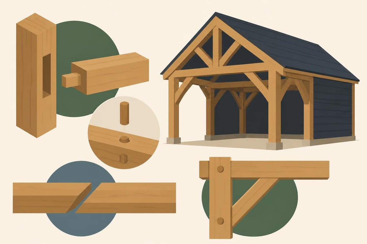 Timber frame joinery