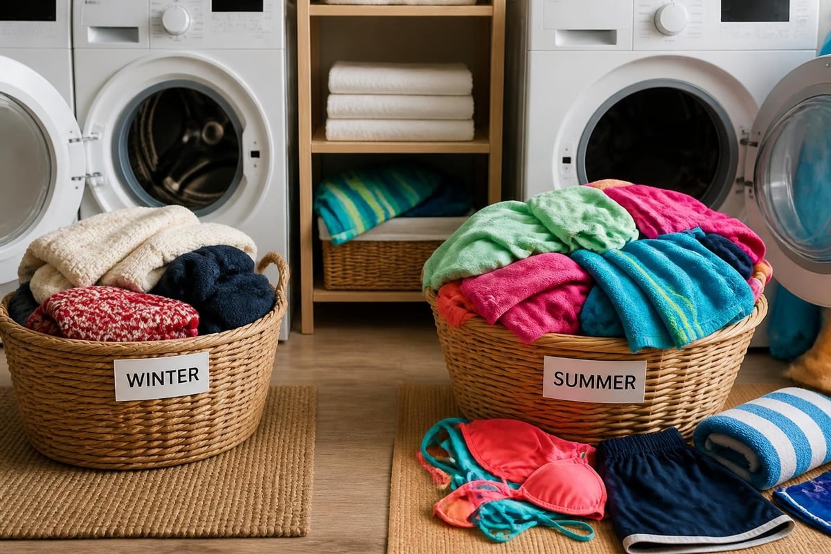 Summer laundry volume increase