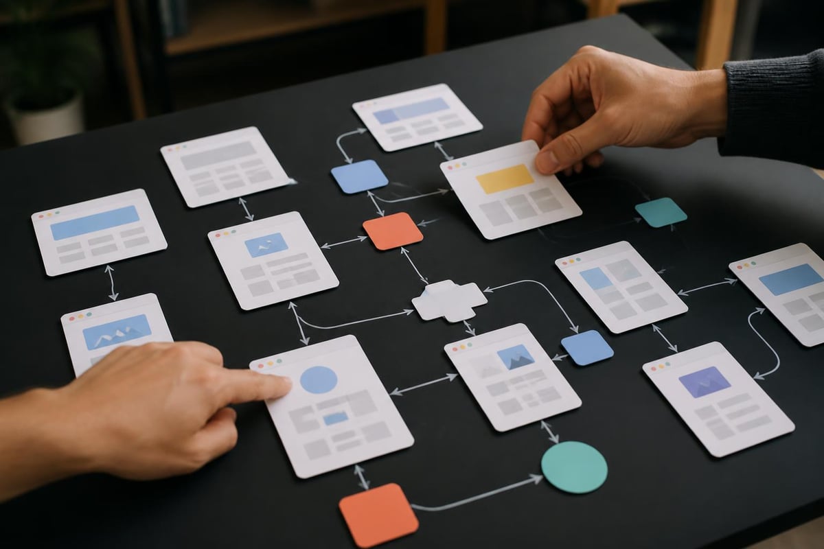 Website information architecture
