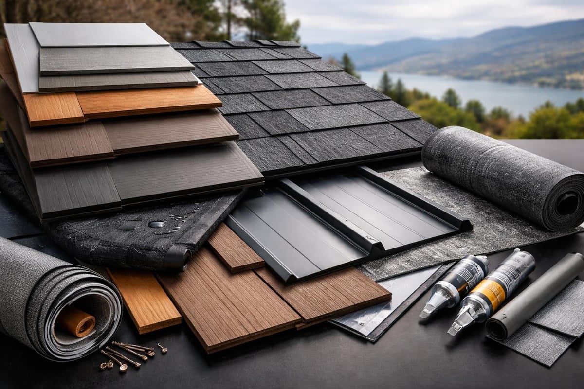 Exterior renovation material selection process