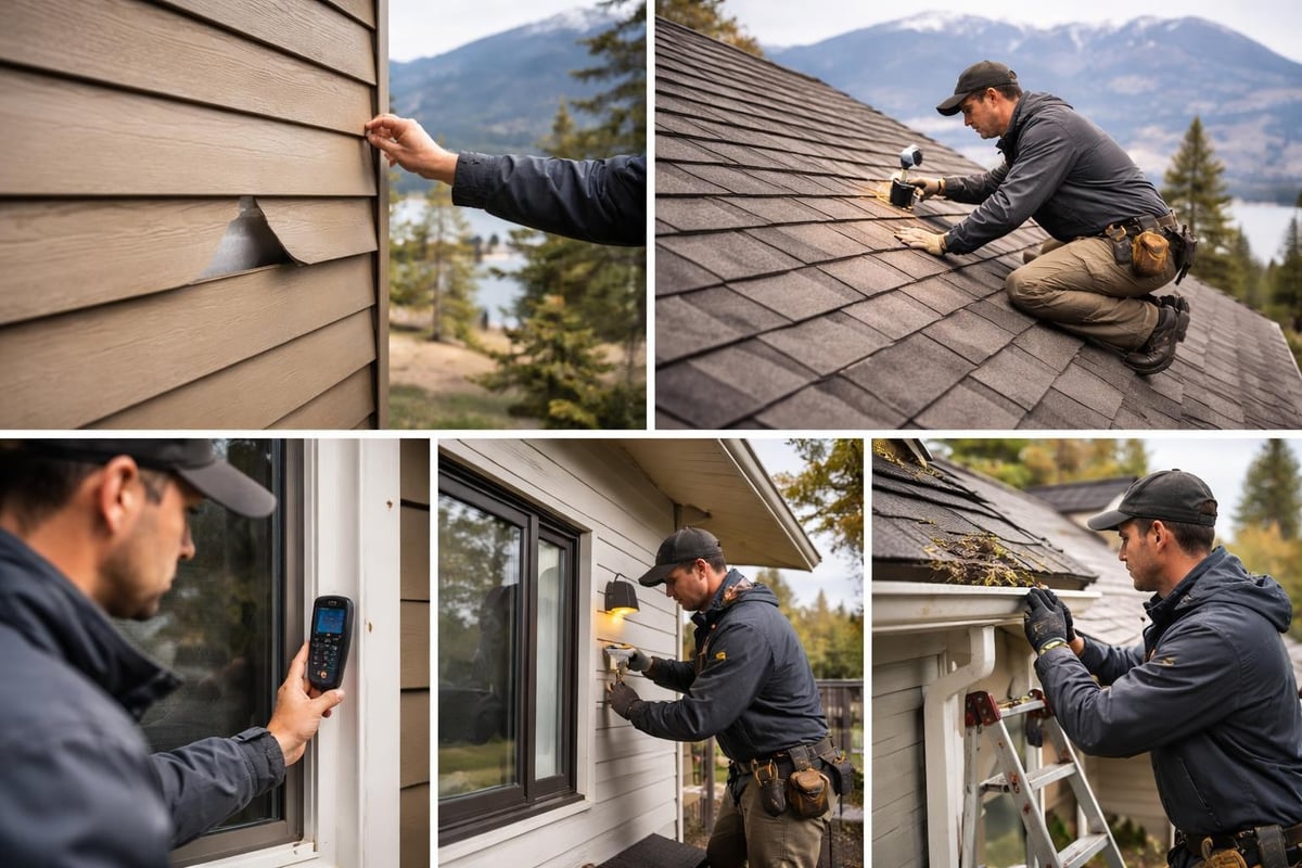 Home exterior assessment checklist