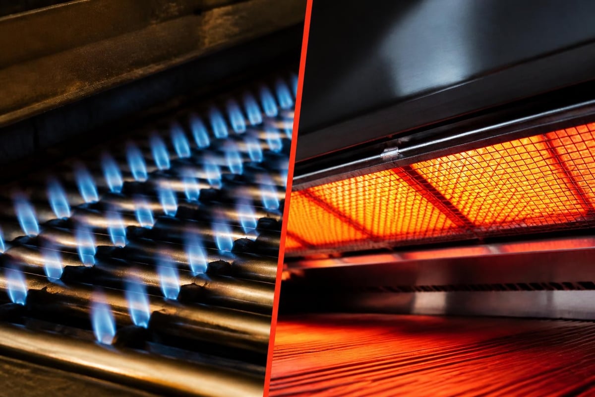 BBQ burner comparison chart