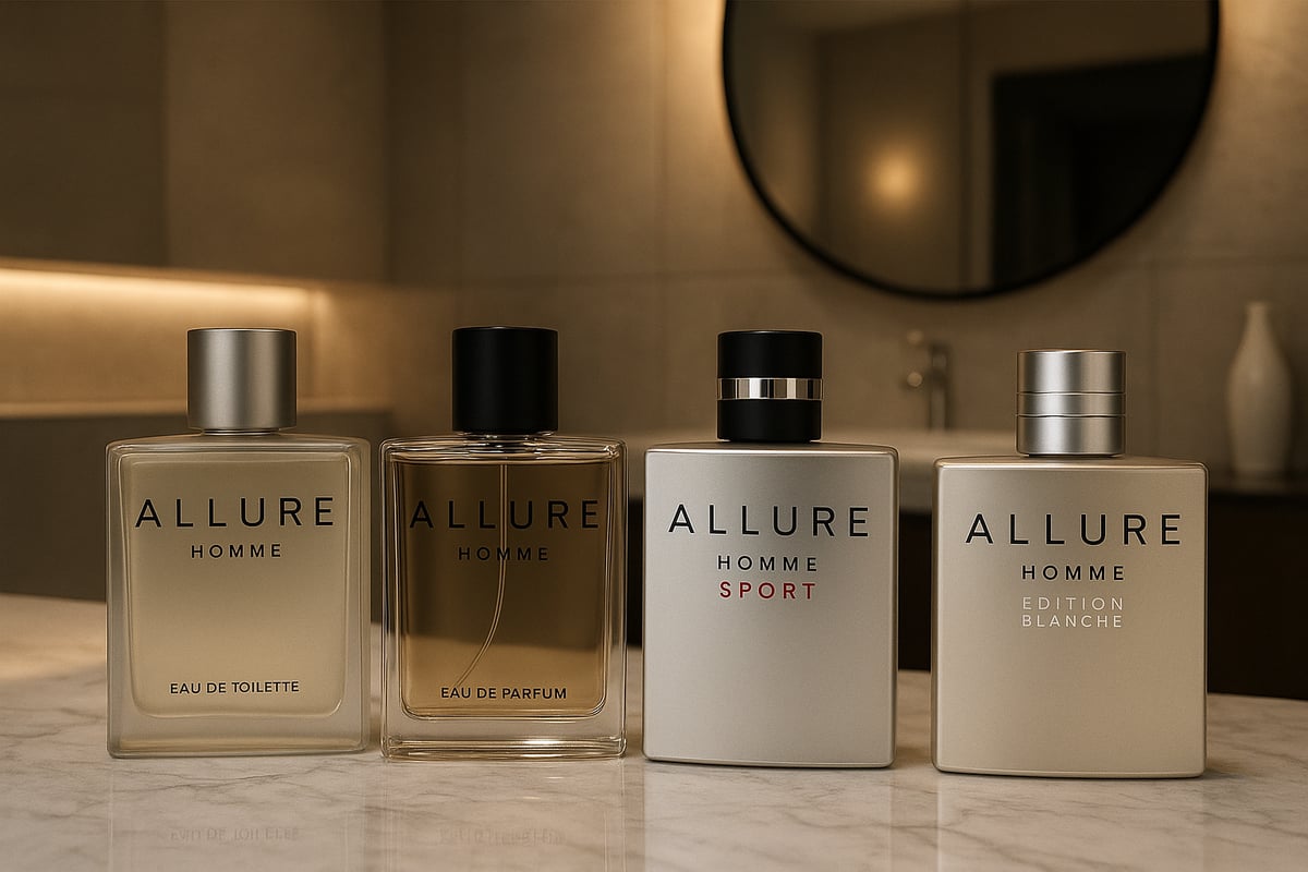 Duftkomposition & Varianten: Allure Homme im Detail