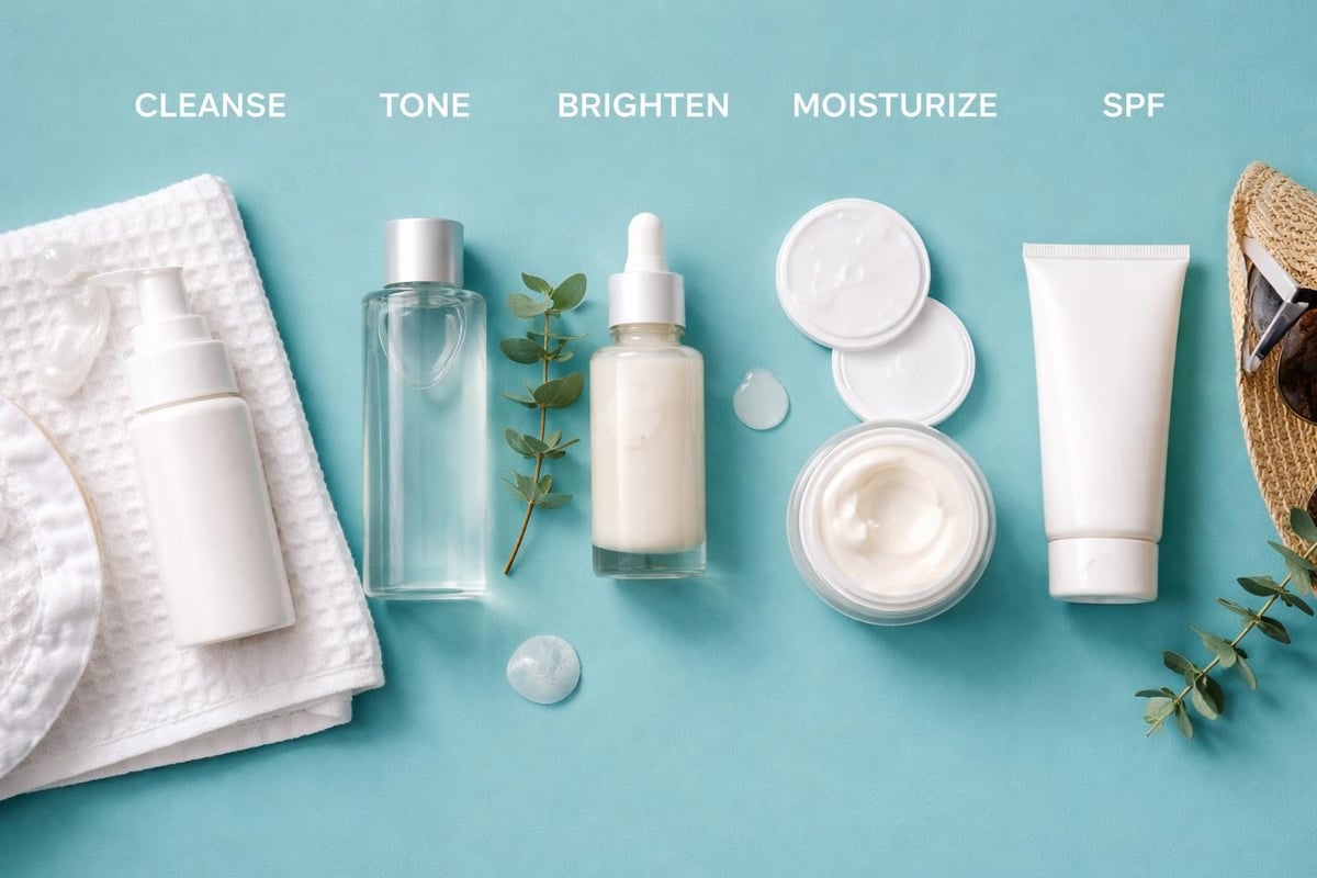 Layering skincare products