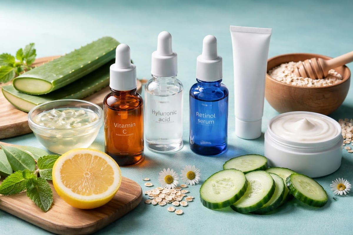 Combining professional and natural skincare
