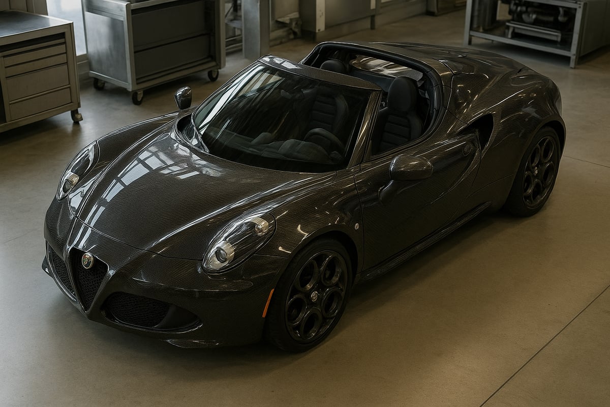 Il Cuore della 4C: Telaio e Tecnologia da Supercar