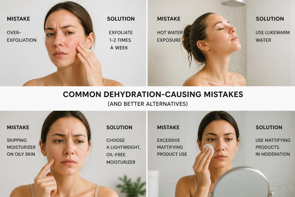 Skincare mistakes breakdown