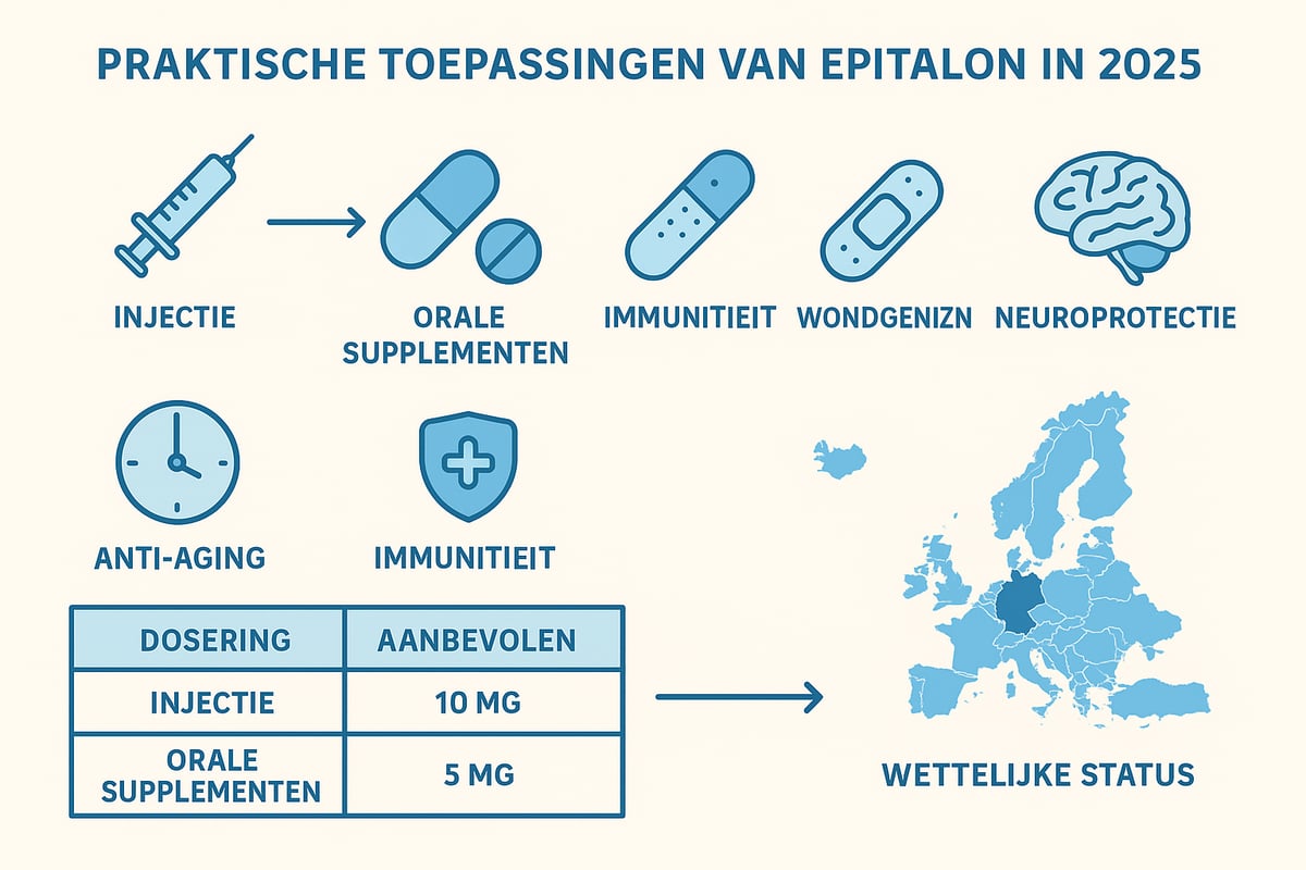 Epitalon in de Praktijk: Toepassingen, Dosering en Beschikbaarheid