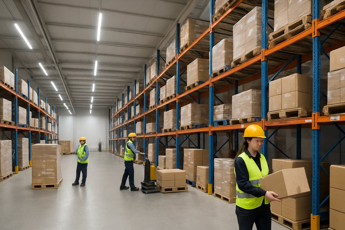 Waarom overstappen op LED verlichting in het magazijn?